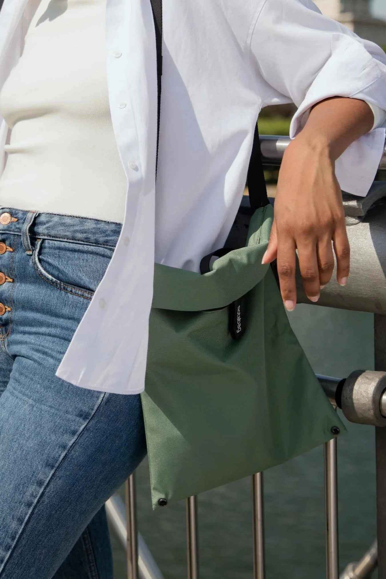 NOTABAG - Notabag Crossbody - Fern Green - BACKYARD