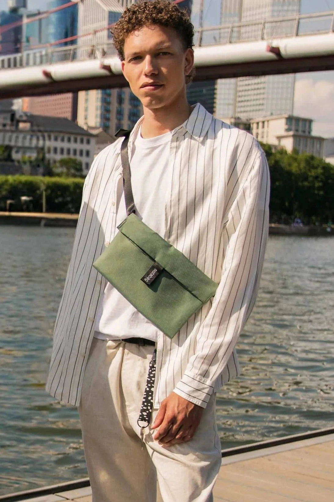 NOTABAG - Notabag Crossbody - Fern Green - BACKYARD