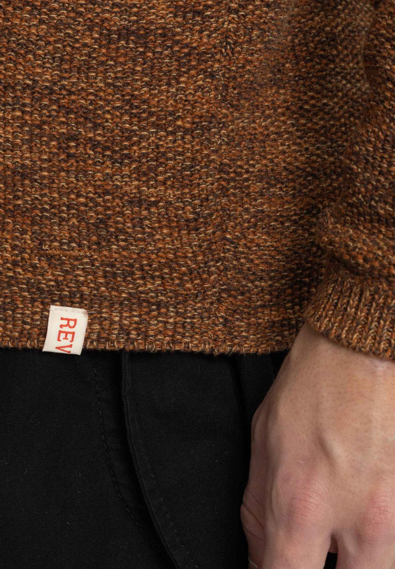 REVOLUTION-6009-P Knit Sweater - BACKYARD